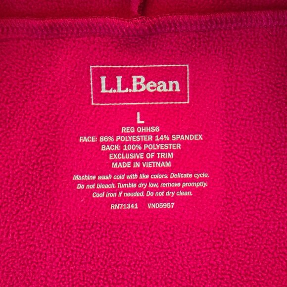 LL Bean Pathfinder jacket, Women's Large, 2-toned pink - Picture 8 of 8